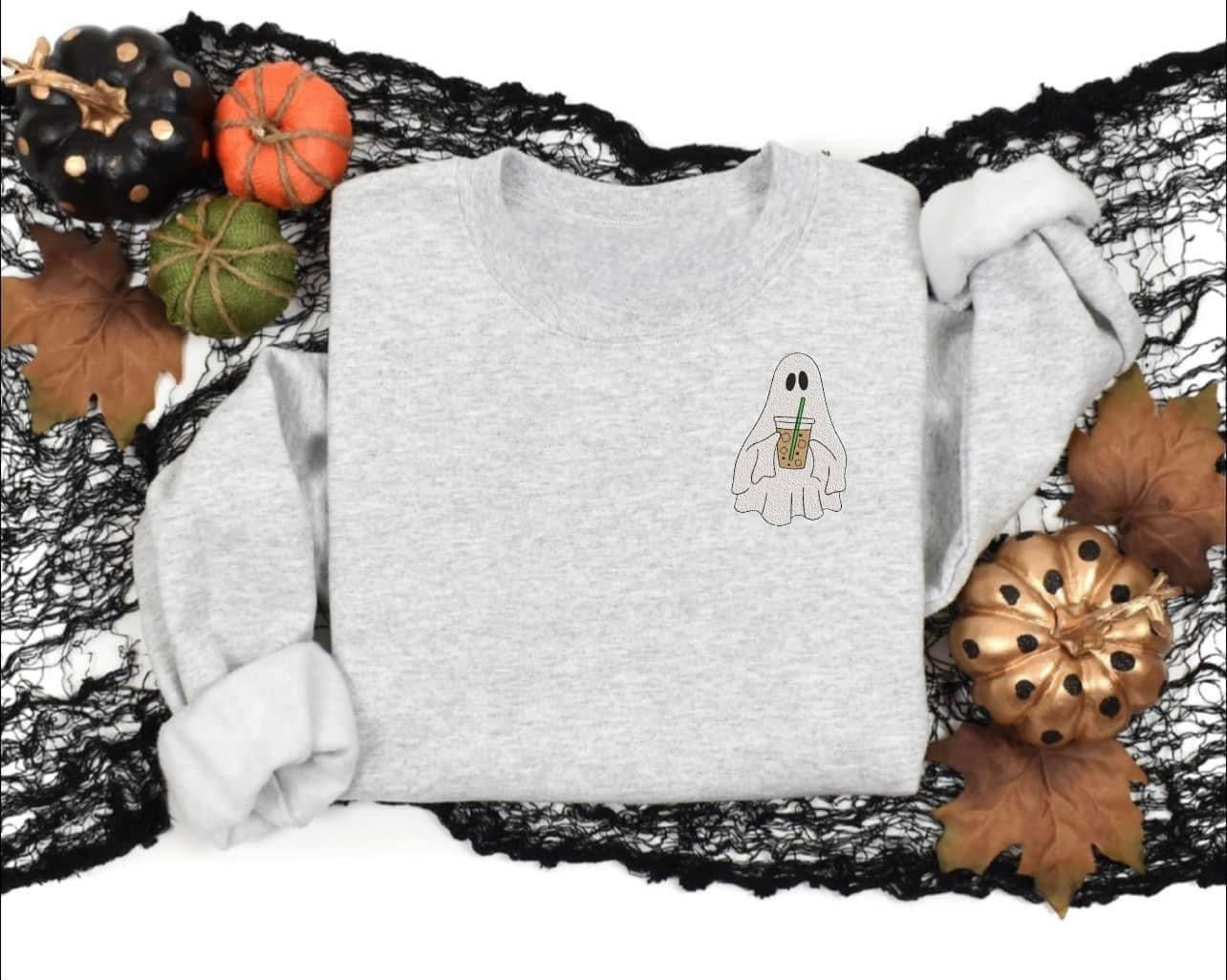 Adult Crewneck Pocket Ghost