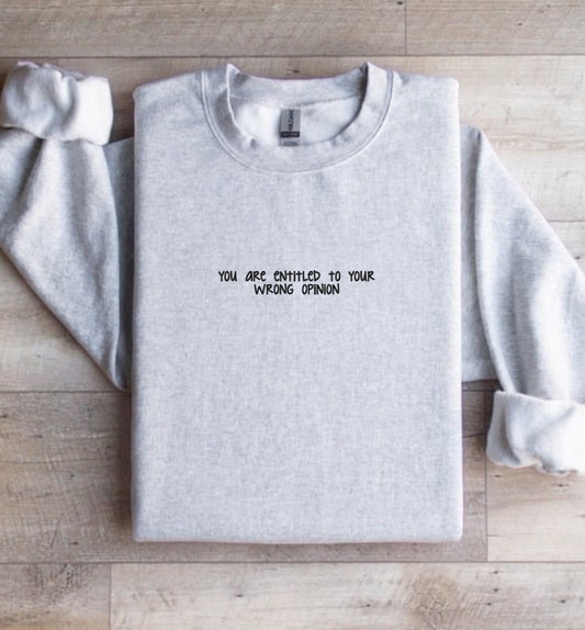 Adult Wrong Opinion Crew