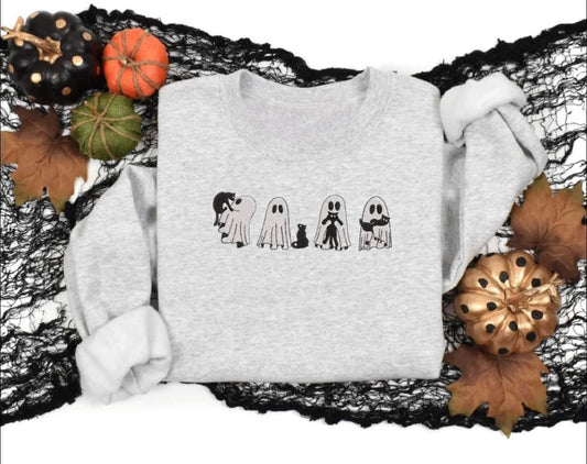 Toddler/Youth/Adult Crewneck Cat Ghosts