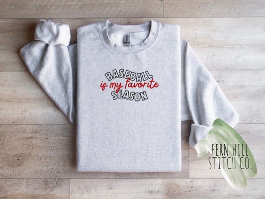 Toddler/Youth/Adult Baseball Favorite Season