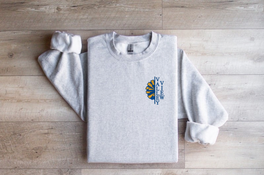 Toddler/Youth/Adult Half Pom Crew