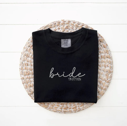 Embroidered Bride T